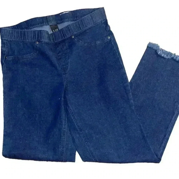 HUE Small\ Petite Stretch Denim Leggings - Picture 8 of 10